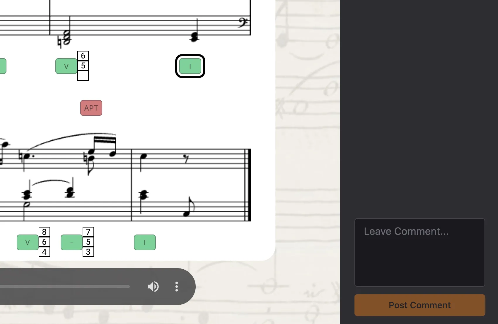 Rameau comment box